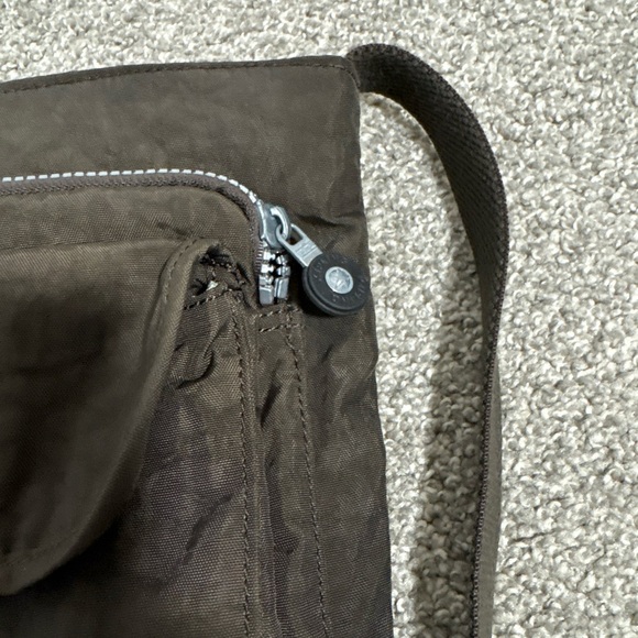 Kipling Annabelle Brown Crossbody Double Zip Bag - Picture 5 of 10
